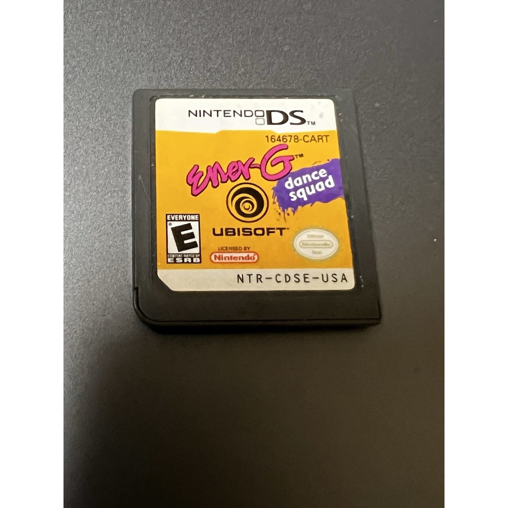 Ener-G Dance Squad Nintendo DS Game Cartridge Ubisoft NTR-CDSE-USA